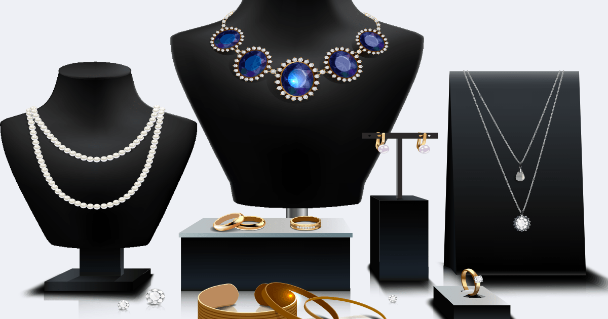 Assortment of different types of jewelry